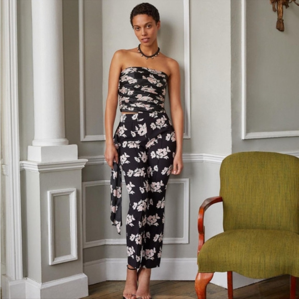 Cinq à Sept Ikat Winola Top in Black Multi